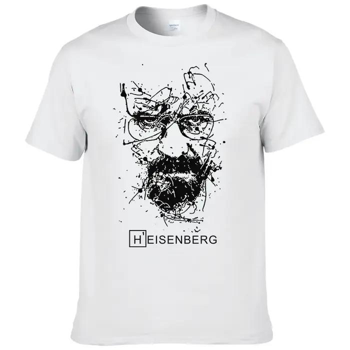 2024 nouvelle mode Breaking Bad T-shirts hommes Heisenberg Camisetas Hombre hommes Cool t-shirt haut