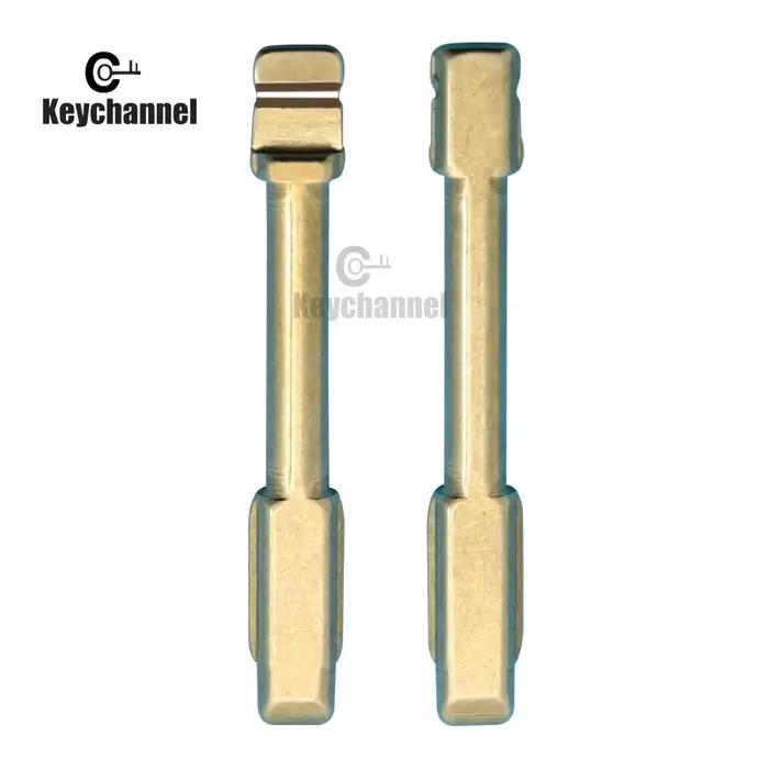 Keychannel 10PCS NO. Lame de clé de voiture 90 KD Blank FO21 pour Ford Focus Mondeo Jaguar XJ8 pour