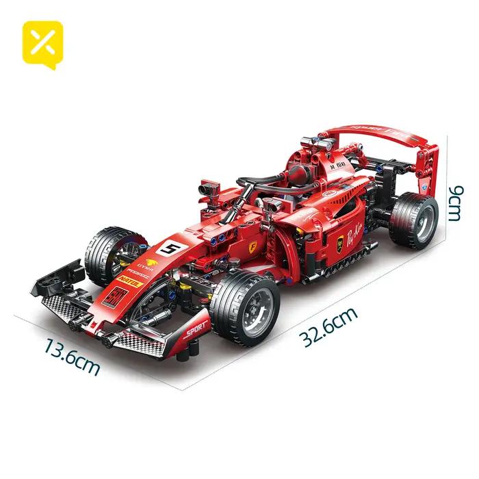 RC voitures de course ensembles de construction blocs