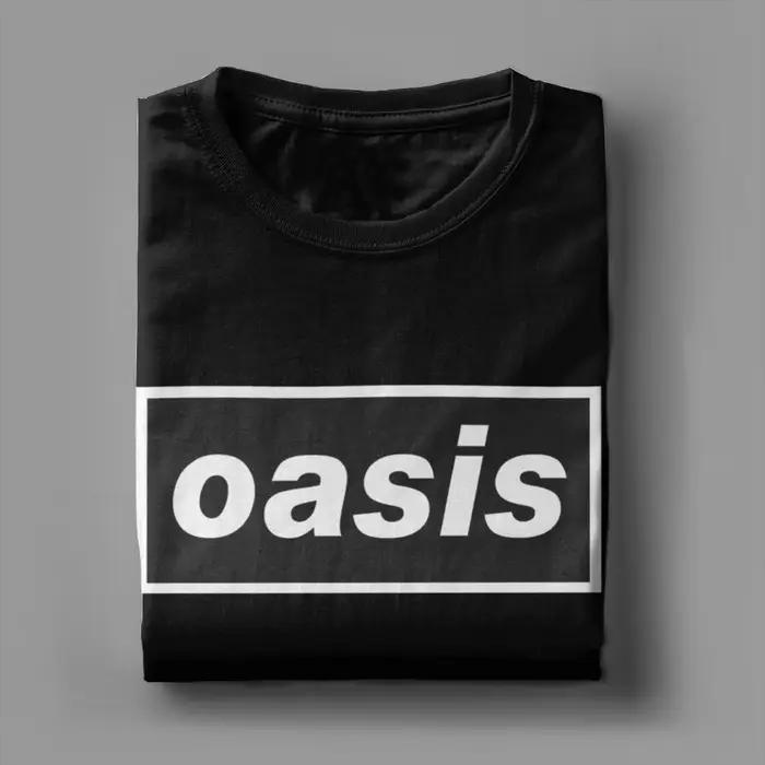 Oasi Live 25 groupe de Rock t-shirt pour hommes femmes nouveauté t-shirts Vintage années 90 Hip Hop 100% coton vêtements