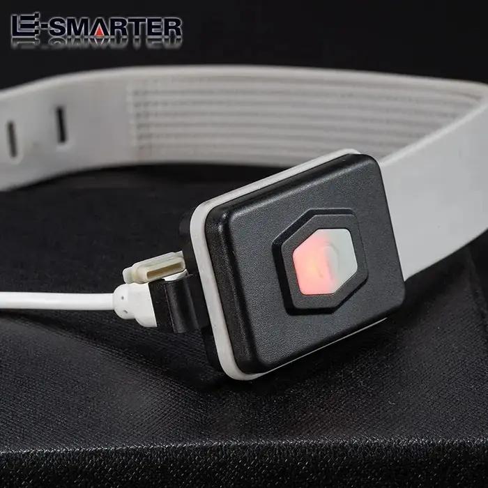 Mini lampe de poignet COB portable à LED, lanterne aste en iode, lampe de sécurité, course de nuit,
