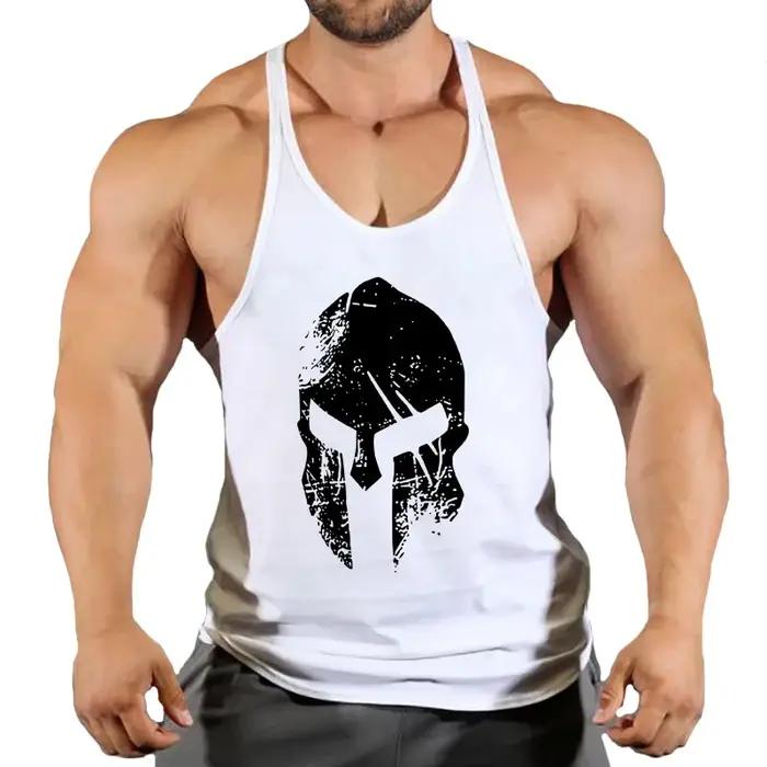 Musculaire homme gymnases hommes vêtements débardeur gilet gymnase musculation et Fitness Stringer v