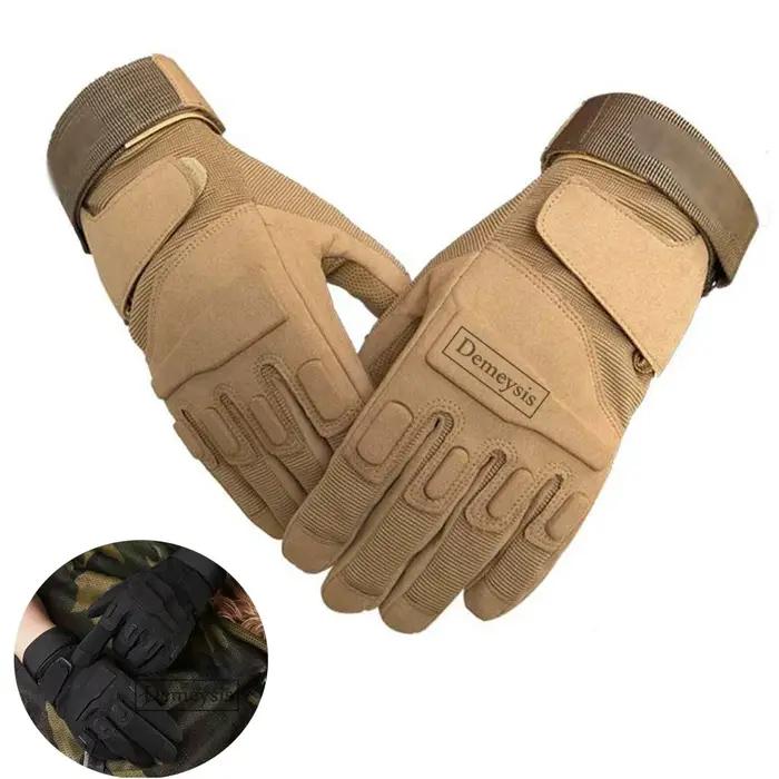 Gants tactiques full finger pour airsoft, chasse et randonnée - Homme, CS game et combat