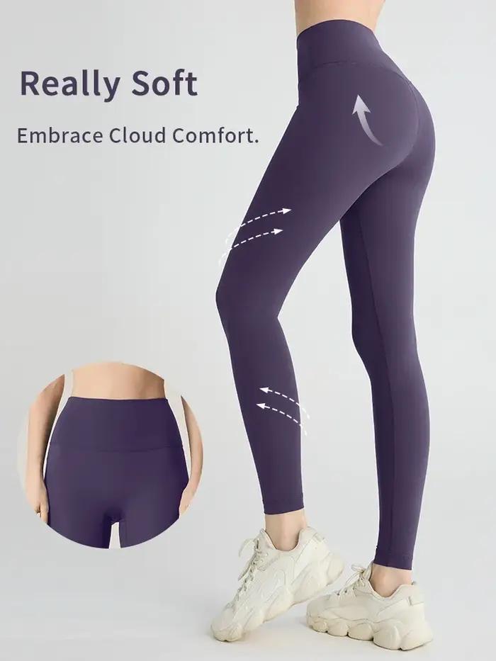 Sensation nue Leggings de Yoga femmes taille haute hanche levage Fitness Leggings course cyclisme pa
