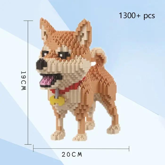 Mini blocs de construction pour chien