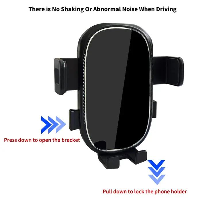 Support de téléphone de voiture pour mercedes-benz C GLC classe V w204 w205 x253 w447 7/10.25 pouces