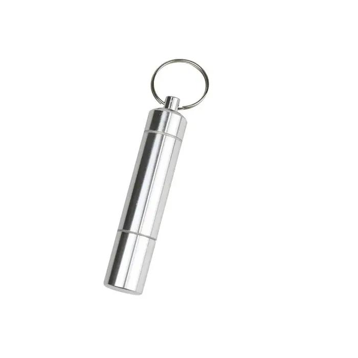 Boîte à cigarettes en alliage d'aluminium argenté