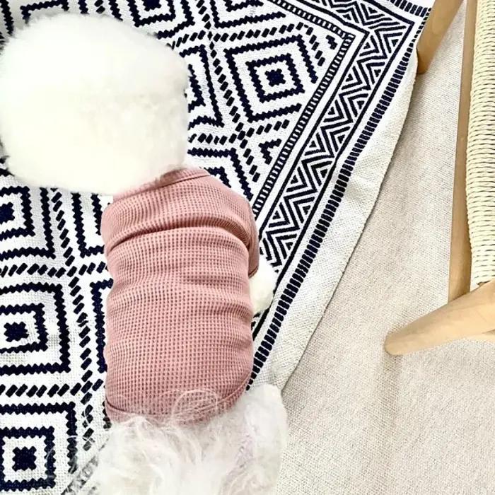 Chemise douce pour chien, vêtements pour chien, mignon, solide, chiot, bas, mode, chat, glaPet, maillots de corps, bichon frisé, olympiques, automne, hiver
