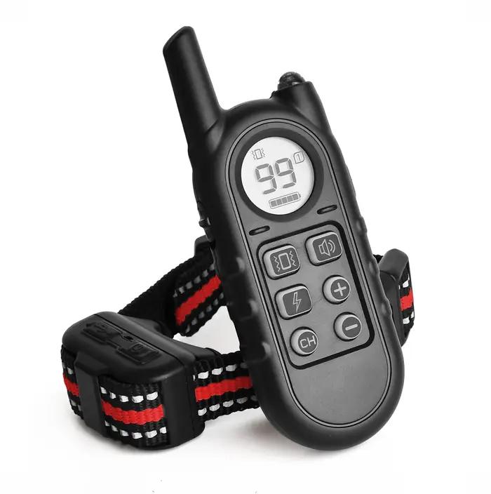 Collier de chien d'entraînement d'écorce le plus petit et léger