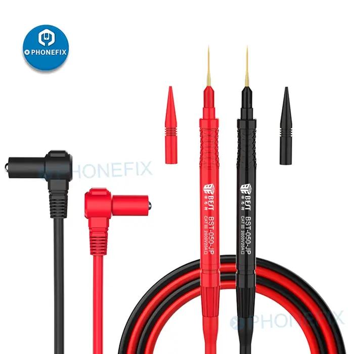 Sondes multimètre superfines BST-050-JP, fils de Test, pointe d'aiguille, testeur, stylo de fil, pou