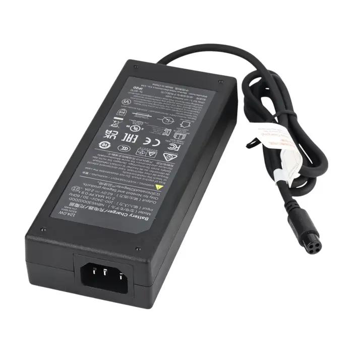 Chargeur rapide 124W 63V pour Ninebot Gokart Mini Pro S Max, véhicule équilibré, Skateboard, accesso