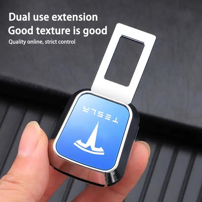 Accessoires de rallonge de ceinture de sécurité pour Tesla Model 3 Y S X Cybertruck, accessoires intérieurs de voiture.