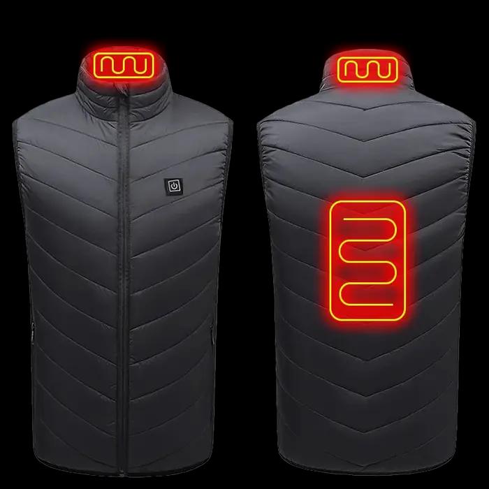 21 Zones de gilet chauffant vestes chauffantes électriques hommes femmes vêtements de sport manteau