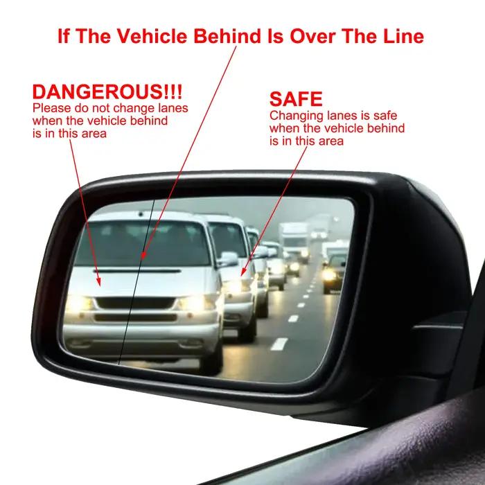 Rétroviseur latéral gauche droit en verre chauffant convexe, grand Angle pour Skoda Octavia MK2 A5 2
