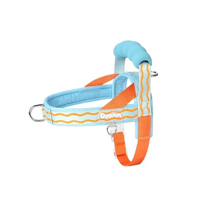 Harnais pour chien à enfiler avec poignée rembourrée douce, pour chiens de petite et moyenne taille, pour la promenade quotidienne, harnais respirant pour chiot bouledogue français, pour le parc
