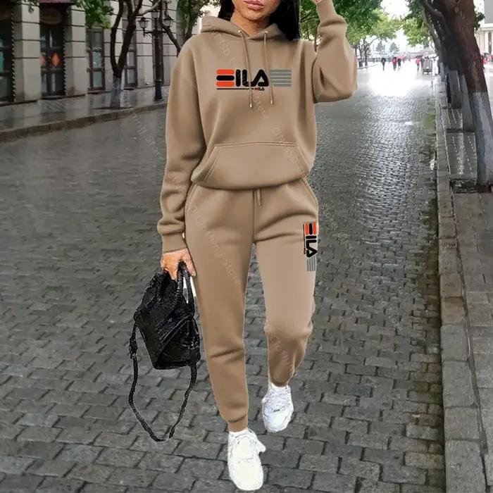 Vêtements pour femmes, sweat-shirts et pantalons d'automne et d'hiver, mode, haute qualité, esthétiq