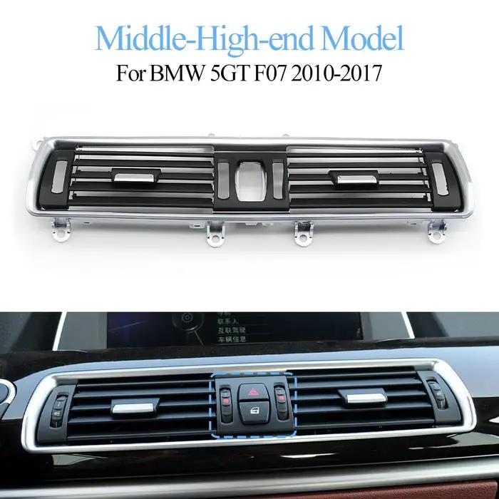 Grille d'aération de climatiseur central chromé pour BMW