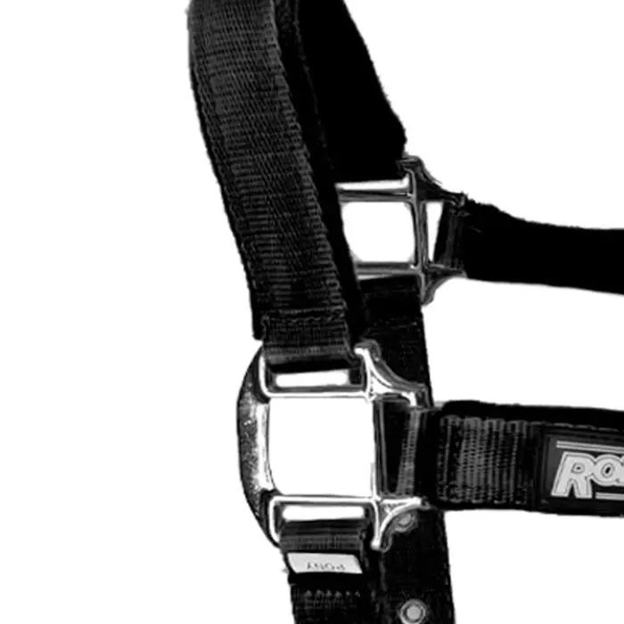Harnais en nylon robuste rembourré pour chevaux et poneys entraînement toilettage conduite en selle occidentale multiple couleurs choix