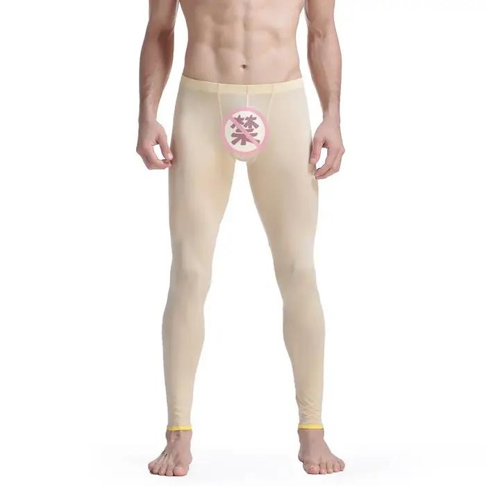  Sous-vêtements thermiques pour hommes, pantalons chauds et fins, Sexy, Slim Fit, couche de Base, s