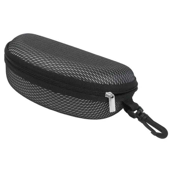 Étui à lunettes EVA noir et blanc - Protection renforcée anti-chocs - Qualité premium facile à transporter