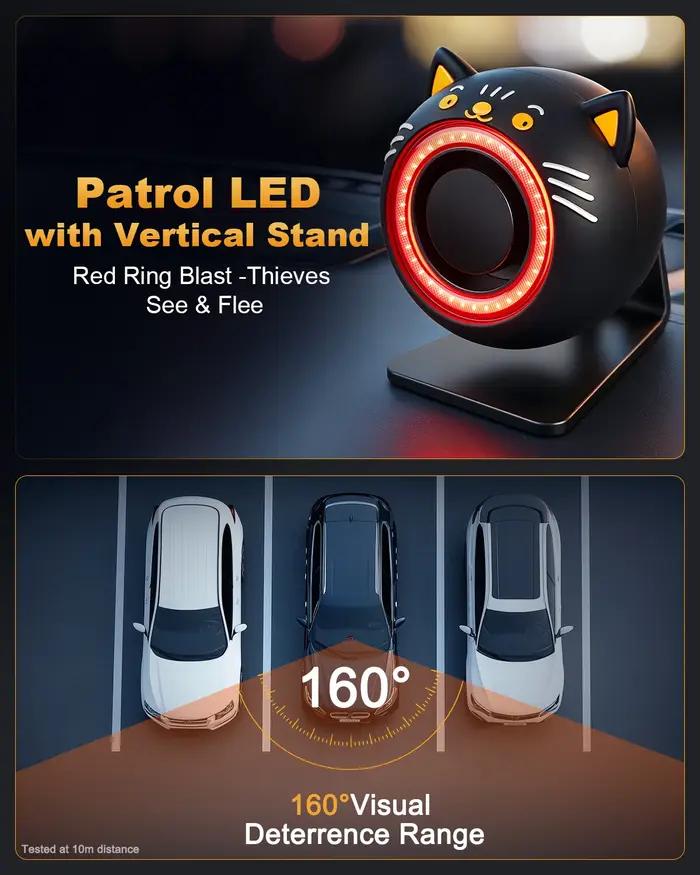 Sectyme 120dB système de sécurité de voiture alarme antivol