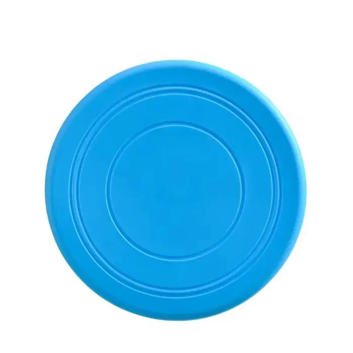 Disque volant interactif pour animaux de compagnie, jouet d'entraînement en caoutchouc souple pour l