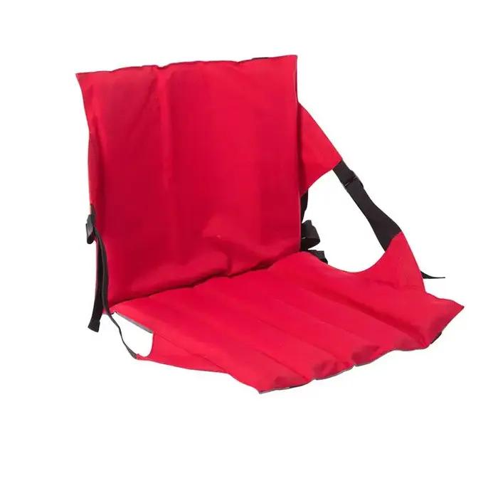 Tapis de chaise de Camping Portable, coussin de dossier pliable, léger, pour jardin extérieur, chais