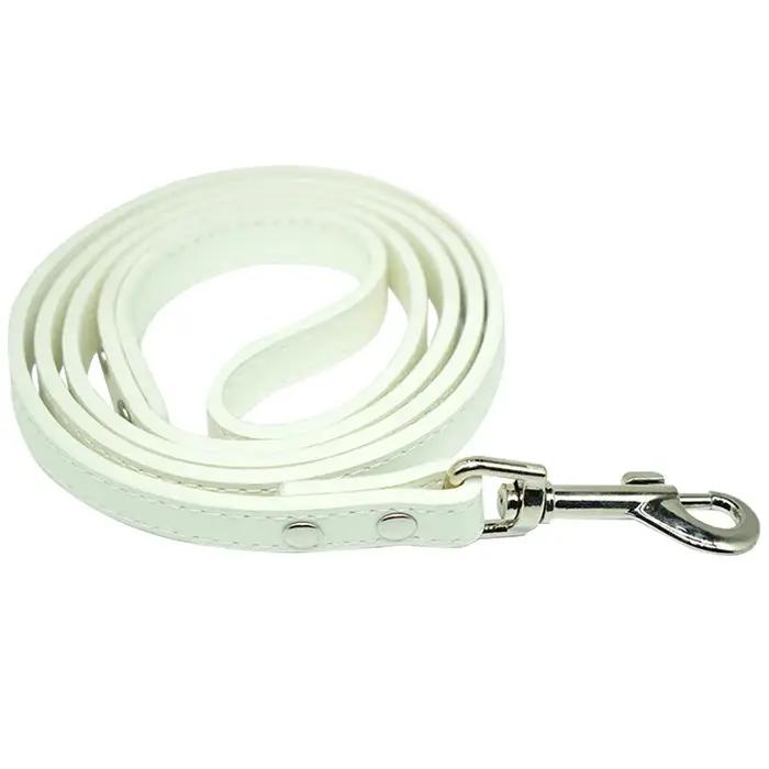 Laisse en cuir solide pour chiens de compagnie, ULde plomb, fournitures pour chiots, dressage, grand