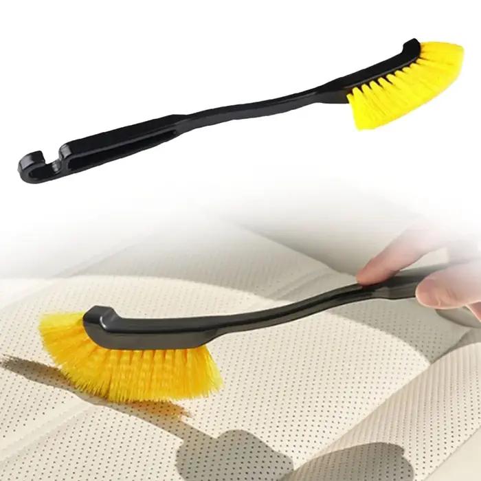 Brosse de jante de roue de voiture, tête incurvée, flexible, camion, moyeu, lavage, livres profonds, nettoyant, outils à main, 1 pièce