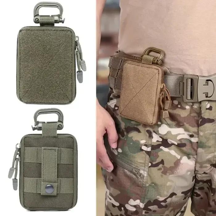 Sac banane tactique molle chasse camping randonnée portefeuille outil EDC portable
