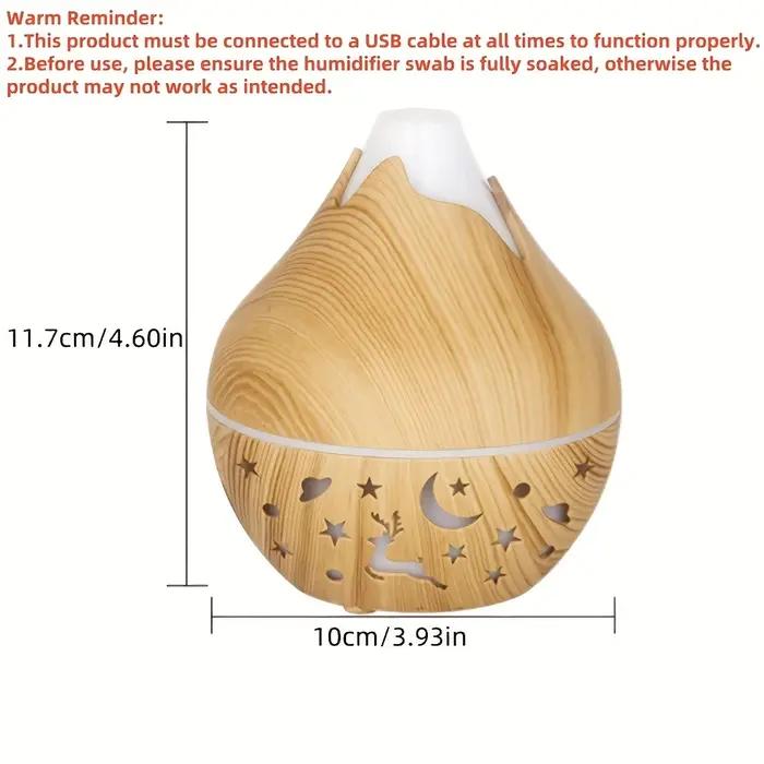 Humidificateur multifonctionnel 200ML, diffuseur d'huiles essentielles d'aromathérapie alimenté par