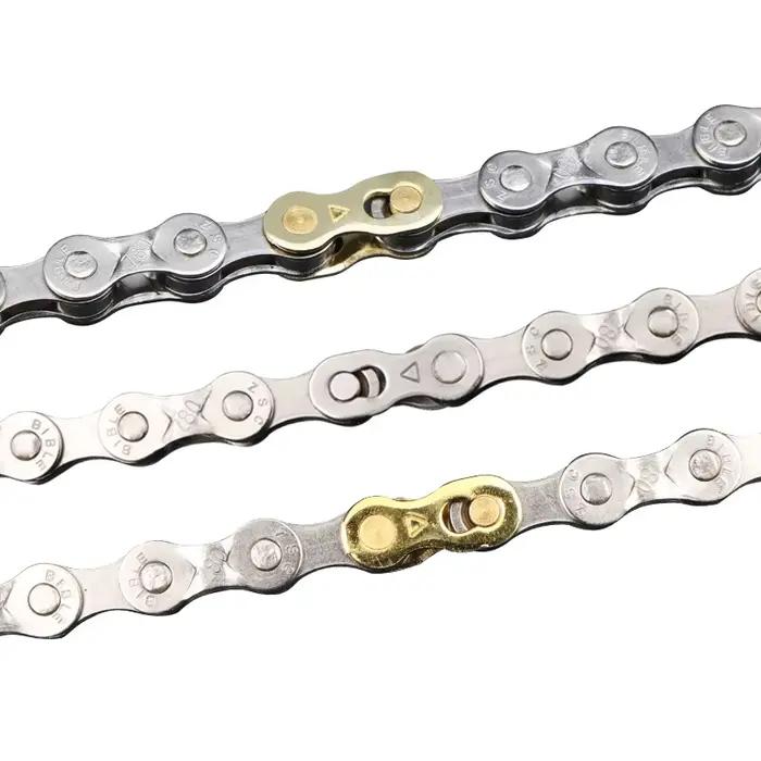 Connecteur de chaîne de vélo, 5 paires, boutons magiques de cyclisme, lien principal rapide, Joints