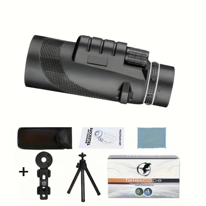 Monoculaire zoom 80x100 portable waterproof - Puissant longue distance chasse sport randonnée camping