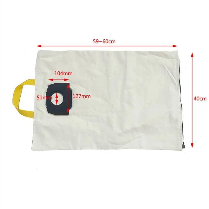 Sac à poussière lavable pour aspirateur Karcher WD4 WD5 WD6 Premium, noir, pièces détachées pour gri