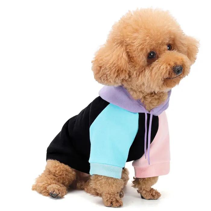 Sweat à capuche pour chien de haute qualité en polyester doux pour tous les chiens toutes saisons ajustement confortable usage quotidien et occasions spéciales
