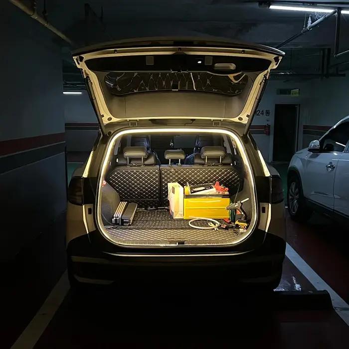 BLALION – bande lumineuse LED Frunk, lumière ambiante modifiée pour Tesla modèle 3 Y S 5M, lampe d'a