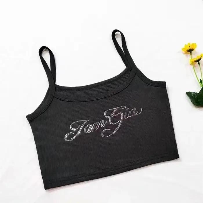 Camisole Rétro avec Lettres pour Femme