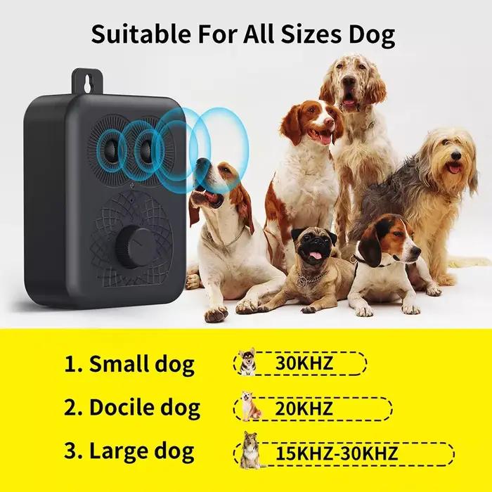 Dispositif anti-aboiement à ultrasons pour animaux de compagnie, contrôle des aboiements de chien, 1