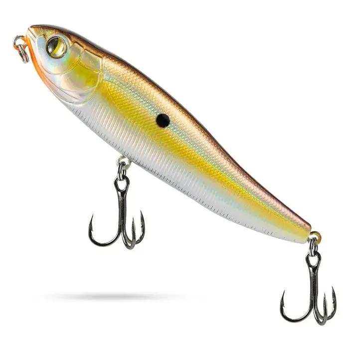 Walk The Dog-Leurre méné flottant de type poisson nageur, appât Élidéal pour la pêche en surface, 8/