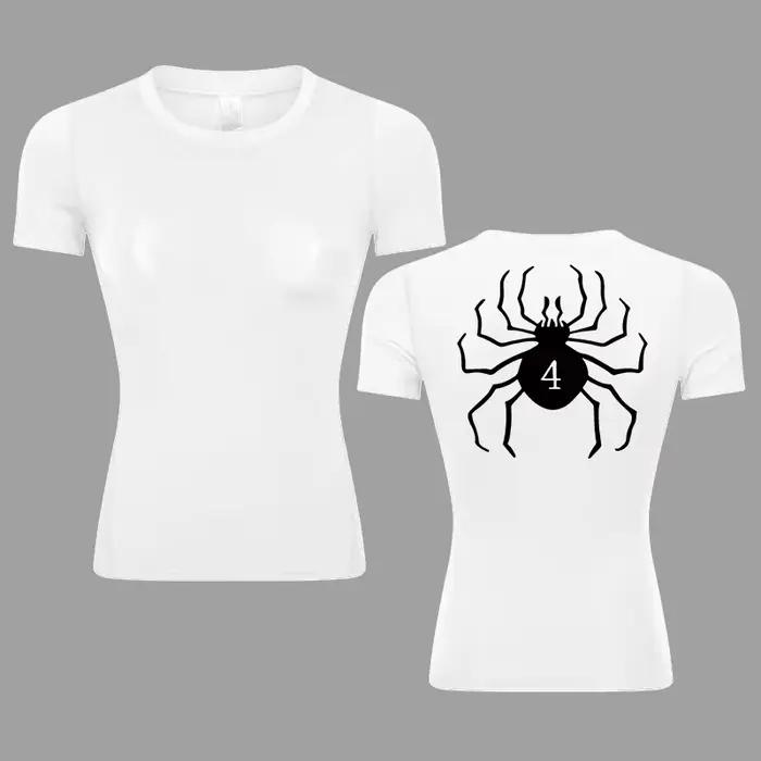 Chemise de Compression à imprimé graphique pour femmes, été, athlétique, manches courtes, baselayers