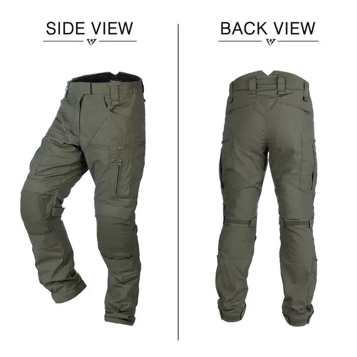 Pantalon tactique IDOGEAR Combat UFS avec genouillères - Camouflage chasse outdoor - Version 3209 professionnelle