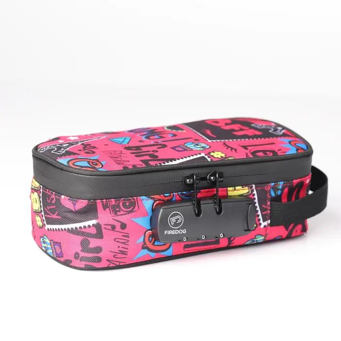 Sac anti-odeur FireDog avec étui de rangement d'odeur à serrure à combinaison pour rangement de vêtements et équipements sportifs occassions quotidiennes et voyages