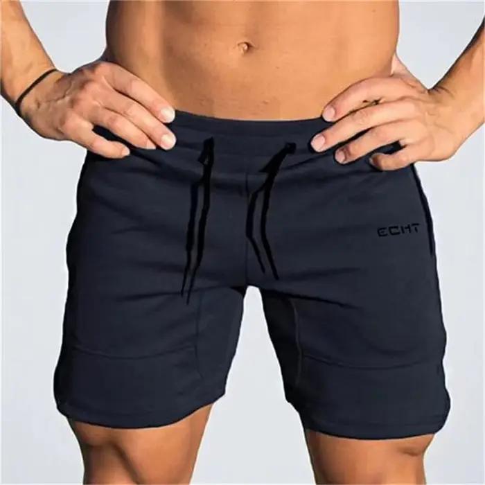 Pantalons de survêtement à poche zippée pour hommes Shorts de sport de fitness