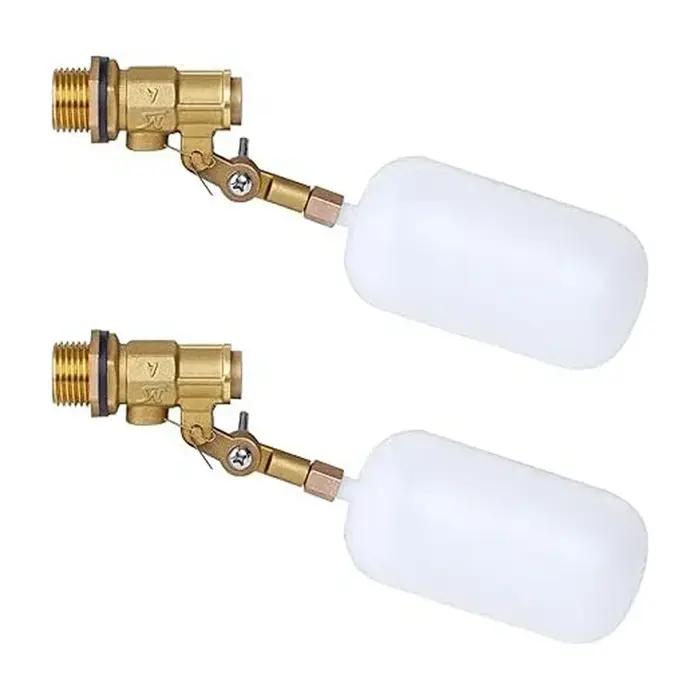 Valve flottante 1/2 pouce pour aquariums et réservoirs d'élevage automatique arrêt de remplissage gestion de l'eau sécurité économie d'eau