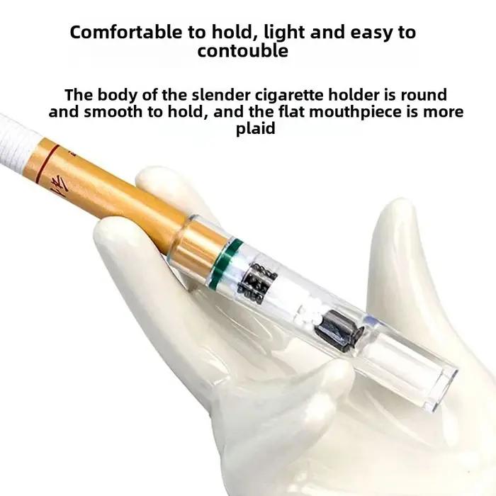 Microfiltre réutilisable anti-craie pour embout de cigarette