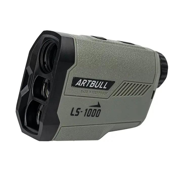 Télémètre de chasse et de golf 1000m, mesureur de distance laser avec fonction de pente et mesure de hauteur longue portée