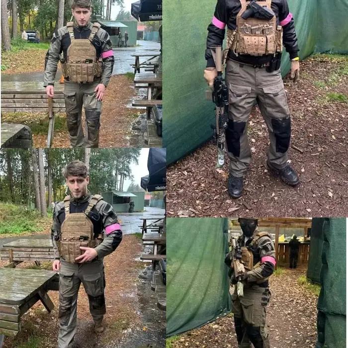 Chemises de randonnée camouflage Combat T-Shirt à capuche hommes chemise tactique Airsoft Paintball coton vêtements de chasse résistant à l'usure