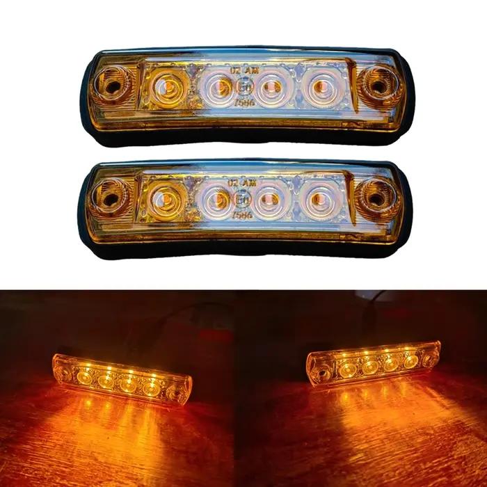 2/10 pièces 24V LED pare-soleil lumières pour MAN TGX TGL TGS camion pare-soleil lampe OEM 812526061