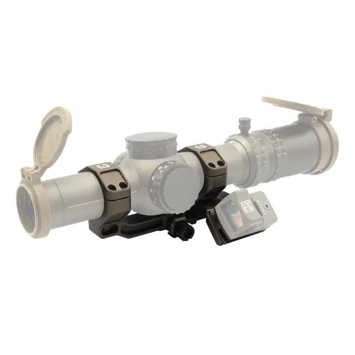 COMM-Monture modulaire C1 avec adaptateur de vue à point rouge optique décalé, ligne centrale optiqu