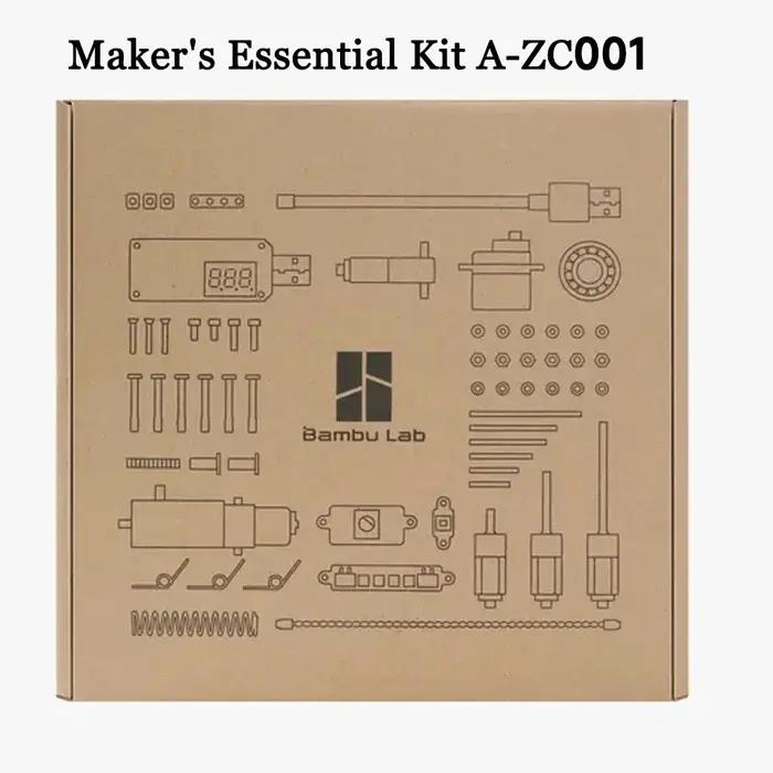 Kit essentiel du fabricant A-ZC001 pour laboratoire Bambu modèle bricolage laboratoire Bambu impression 3D bricolage modèle créatif pièces d'imprimante 3D